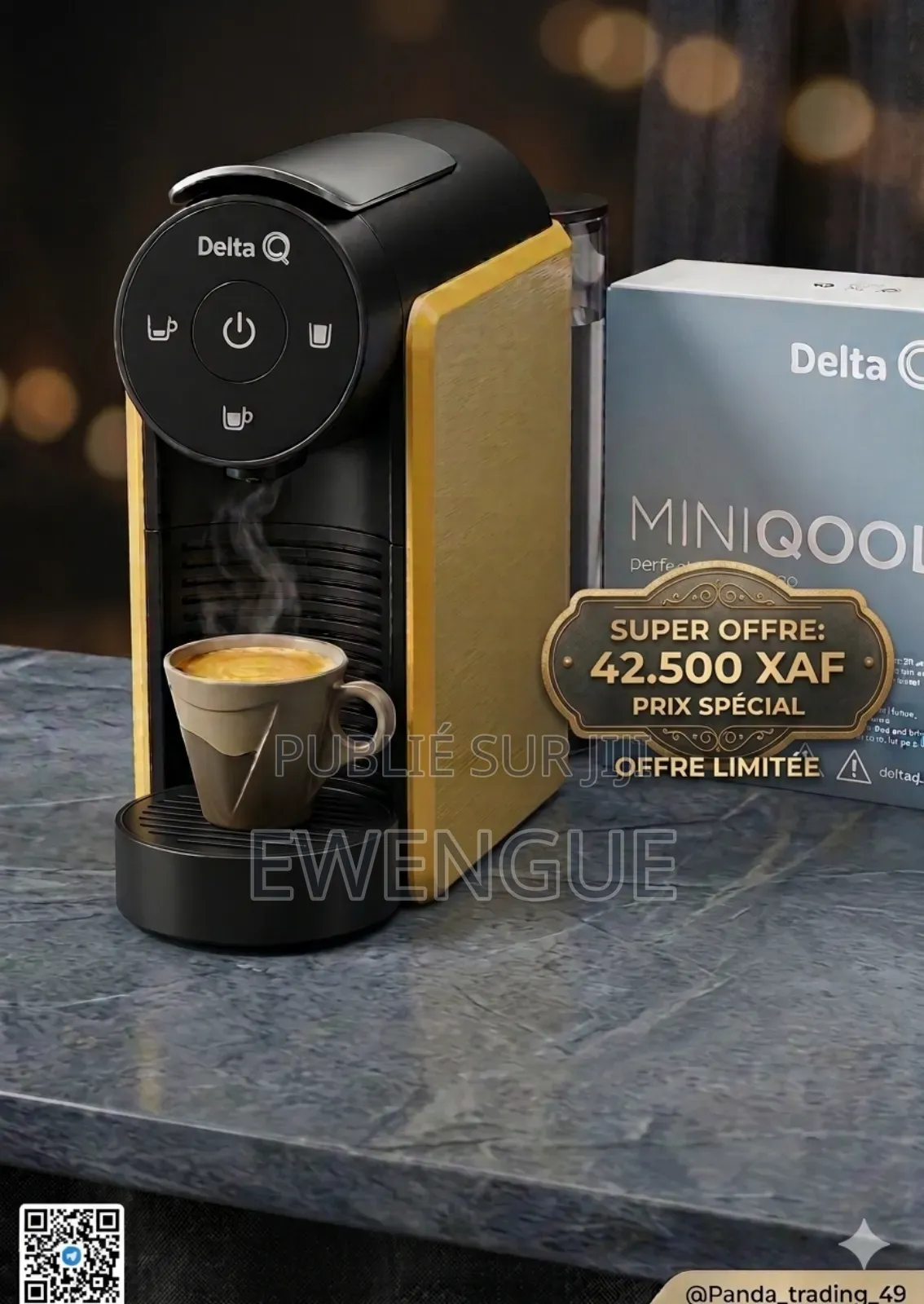 Delta Q Mini Qool – Machine À Café Expresso (Neuve) ​