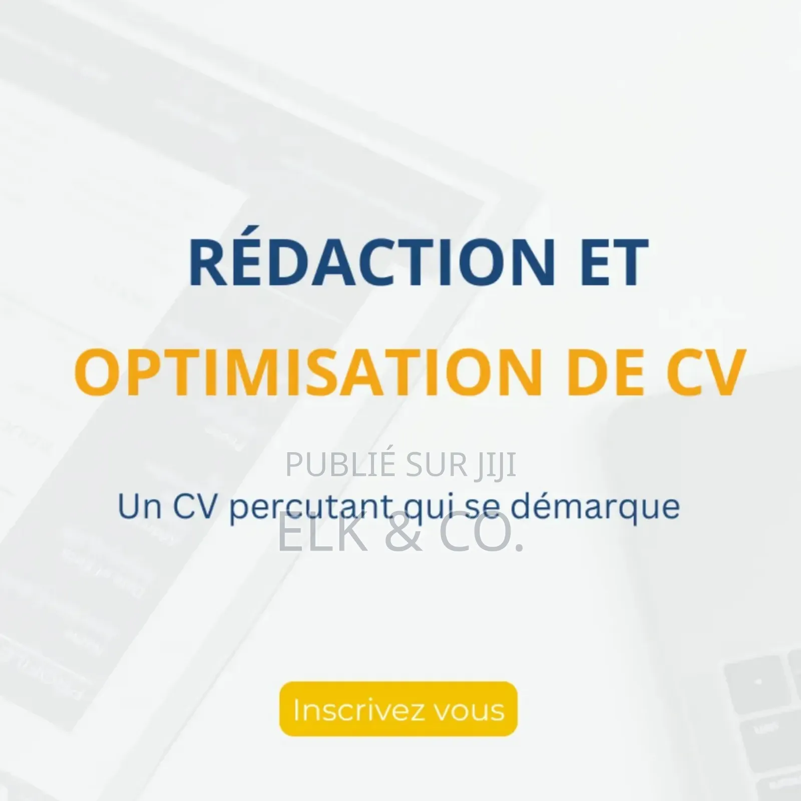 Rédaction De Cv Professionnel Pour Le Marché Congolais