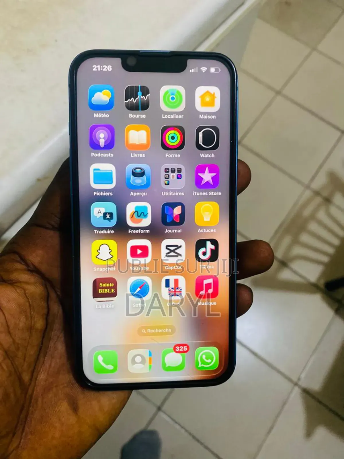 Apple iPhone 13 128 GB Bleu