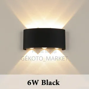 Applique Murale Double Éclairage À 6 Leds