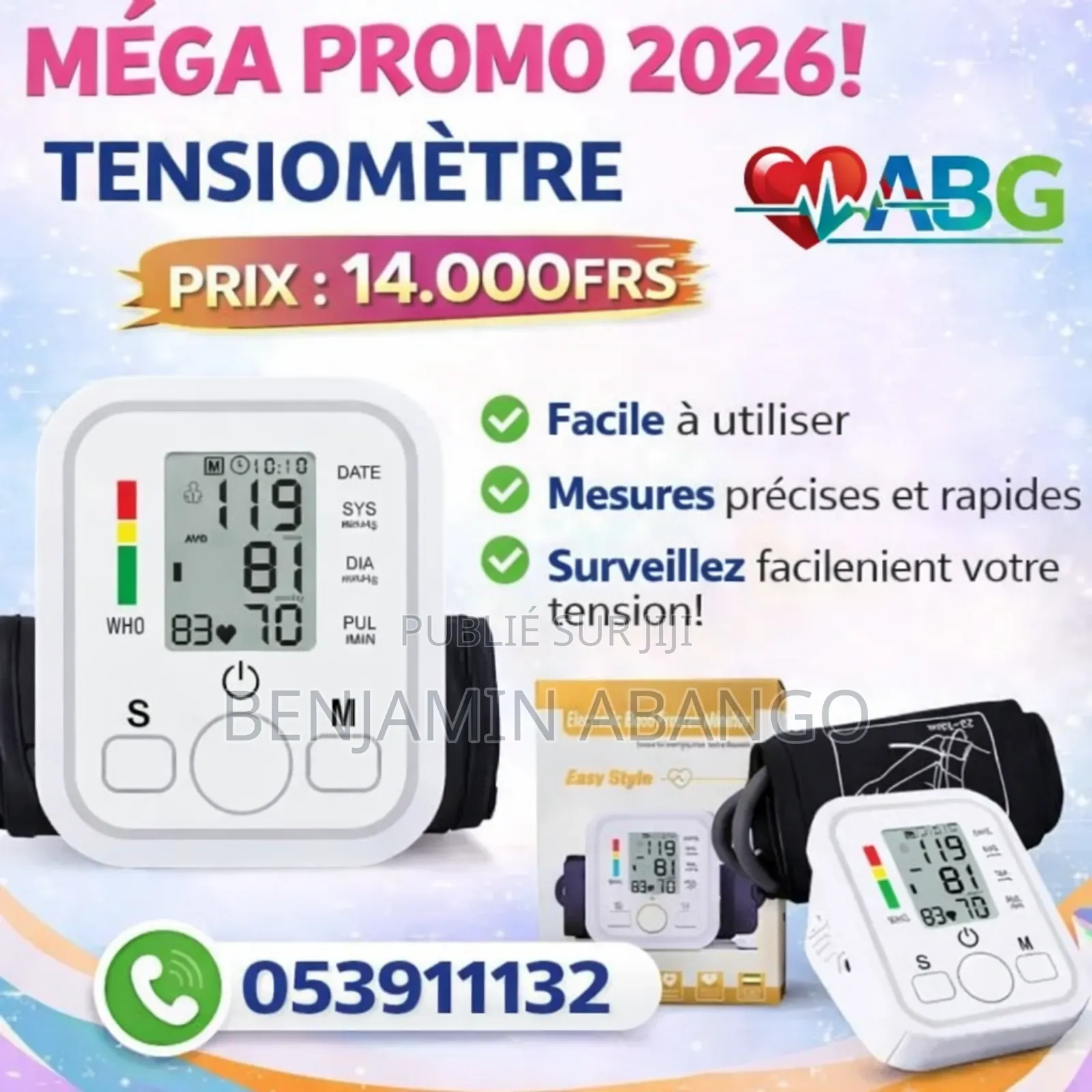 Tensiomètre Électronique