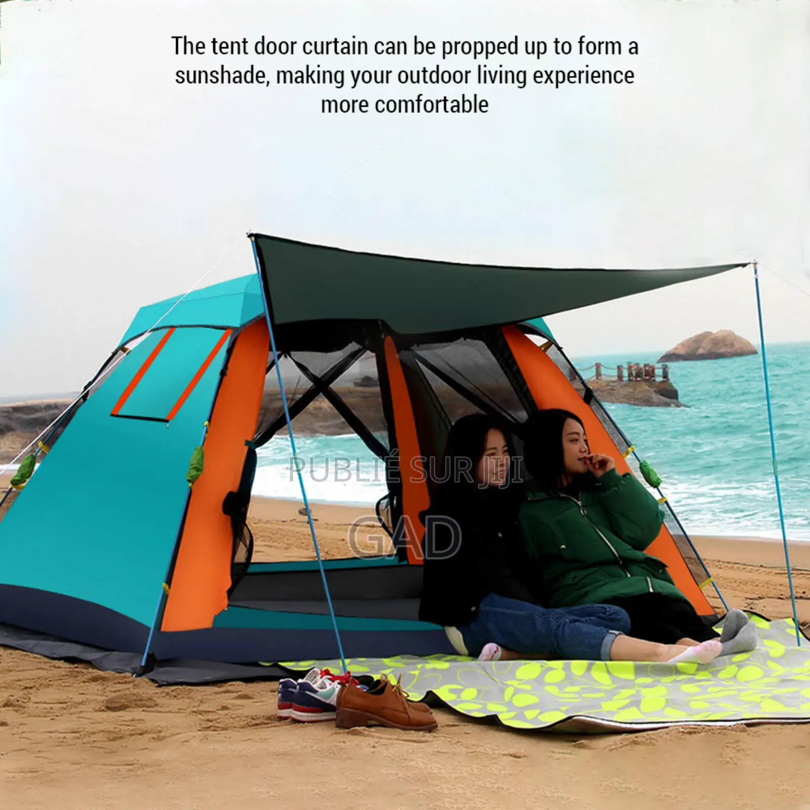 Tente Imperméable Automatique 4 Place