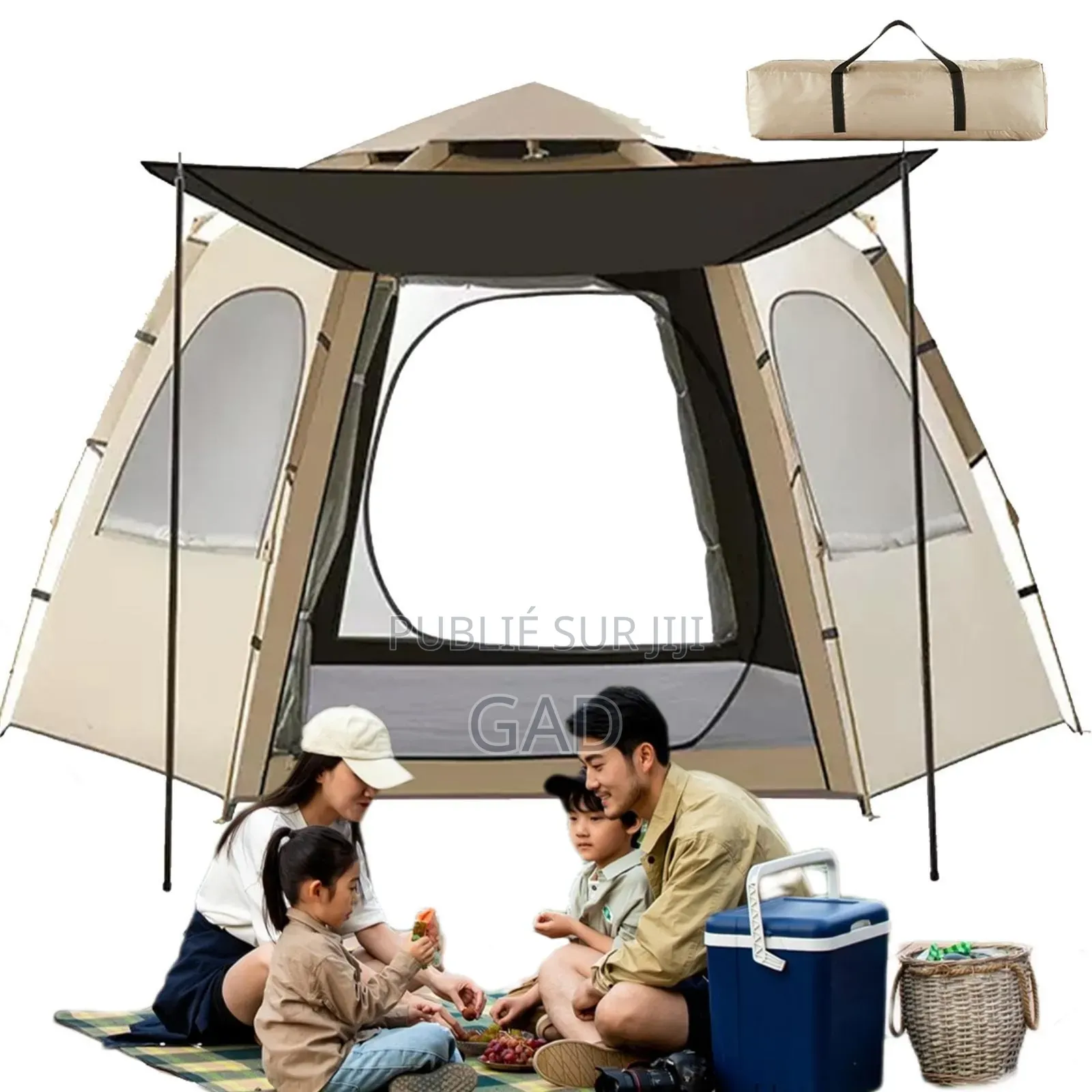 Tente Imperméable Automatique 4 Place