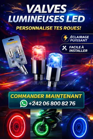 Valves Led Lumineuses – Personnalise Tes Roues !