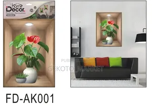 Applique Murale en Tableau De Pot De Fleurs