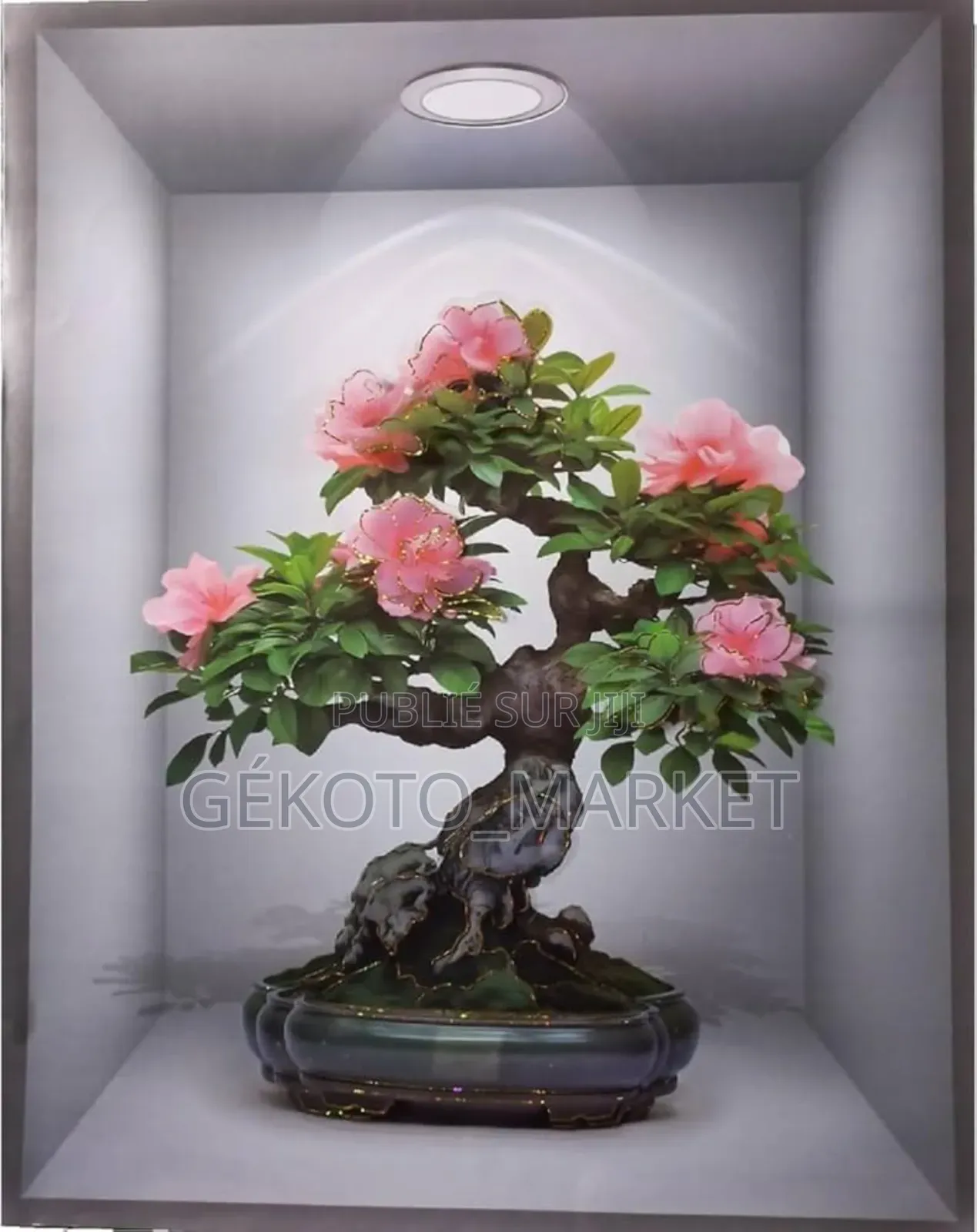 Applique Murale en Tableau De Pot De Fleurs