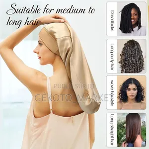 Bonnet De Nuit Long Modèles En Satin