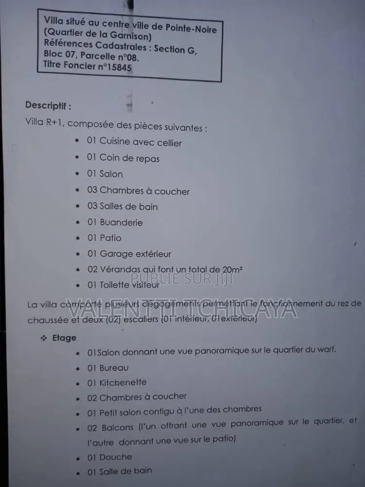 Villa Situé Au Centre Ville