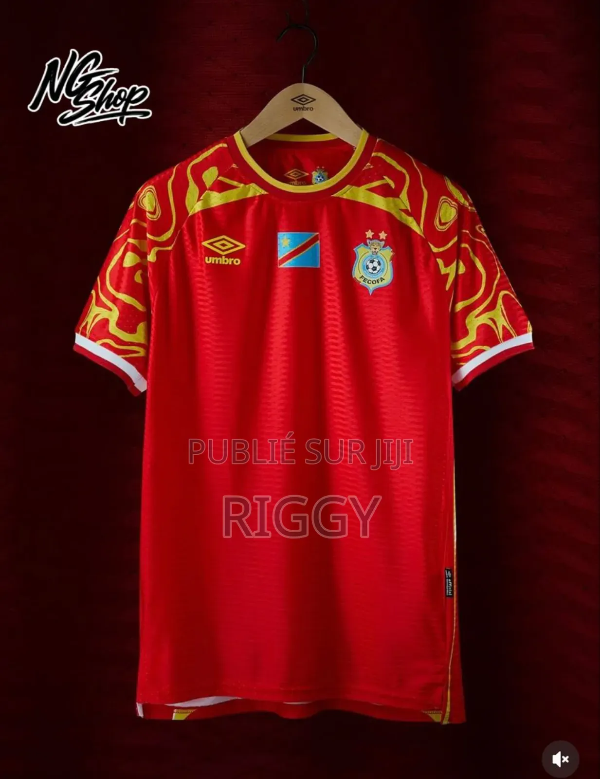 Maillot De La Rd Congo