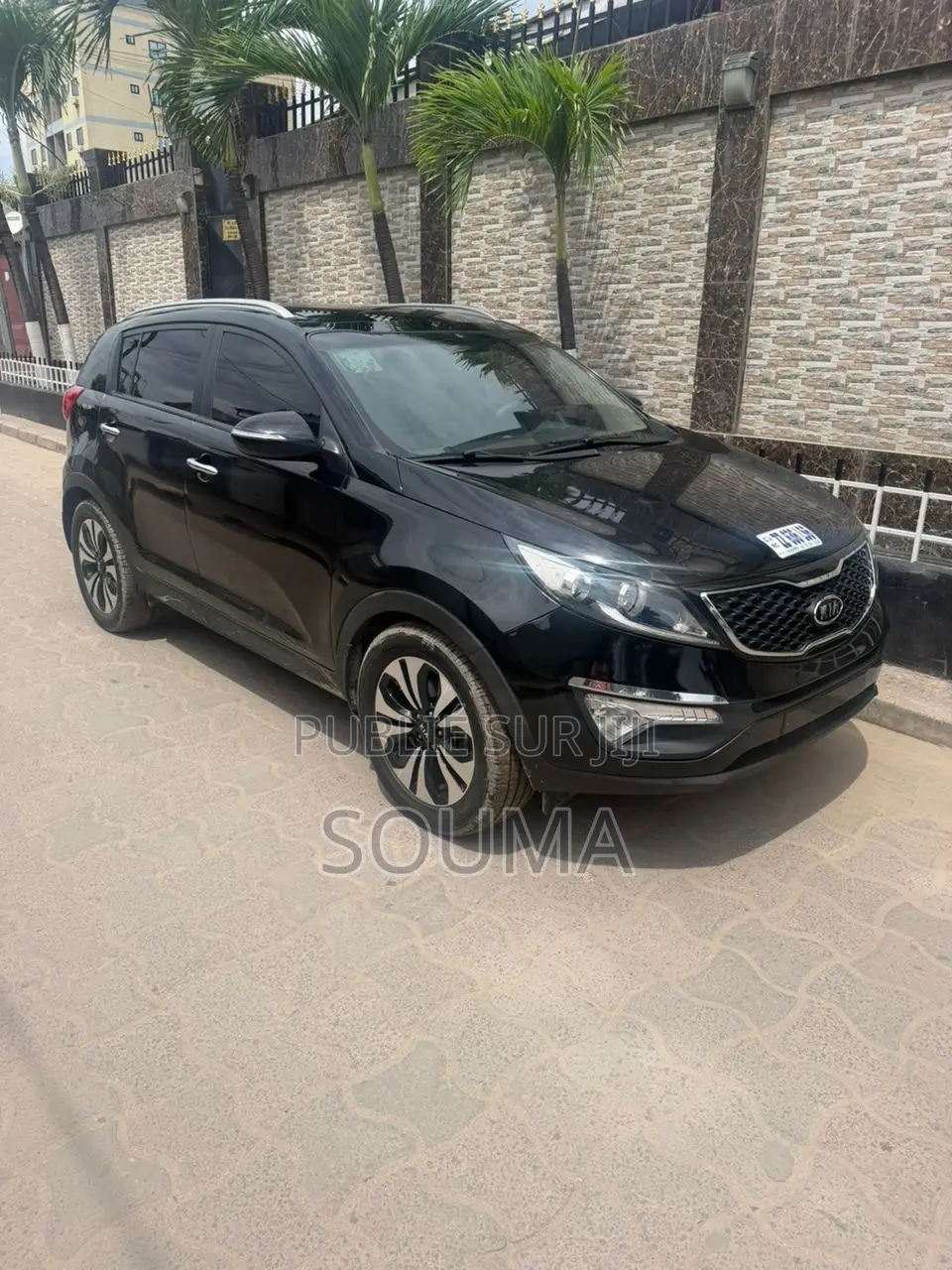 Kia Sportage Base 4dr FWD (2.4L 4cyl 6M) 2012 Noir
