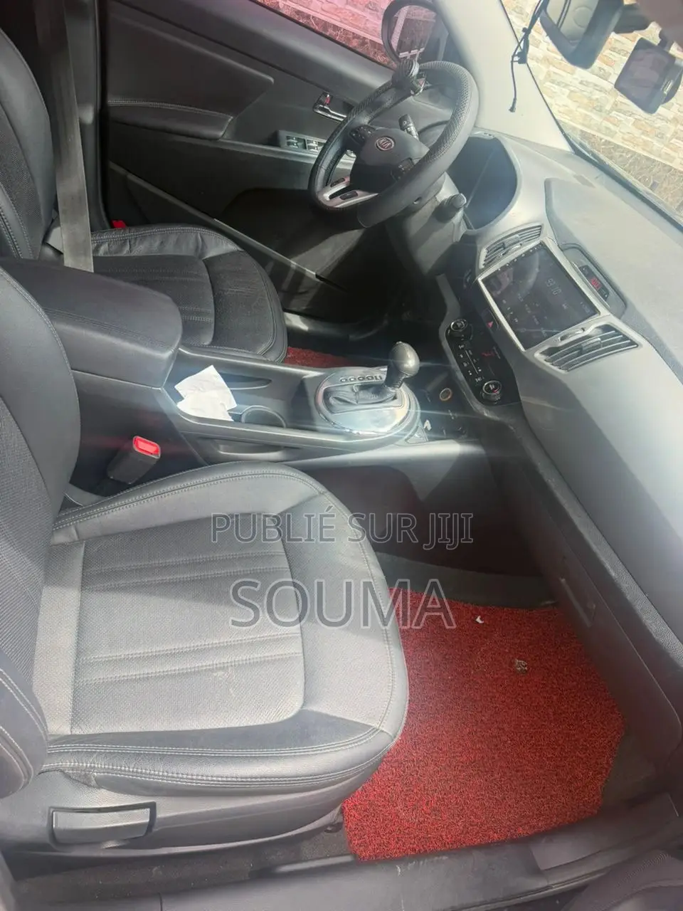 Kia Sportage Base 4dr FWD (2.4L 4cyl 6M) 2012 Noir