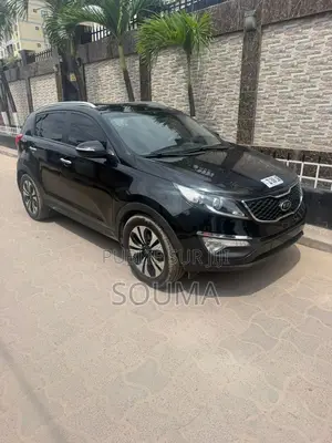 Kia Sportage Base 4dr FWD (2.4L 4cyl 6M) 2012 Noir