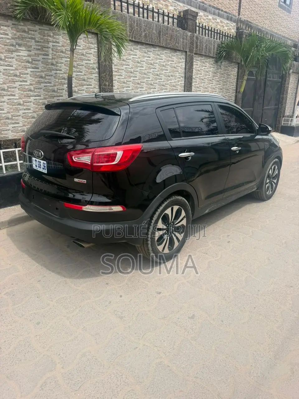 Kia Sportage Base 4dr FWD (2.4L 4cyl 6M) 2012 Noir