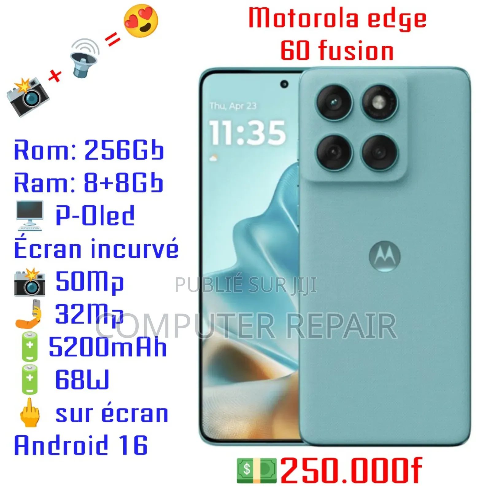 Nouveau Xiaomi Redmi Note 15 256 GB Noir