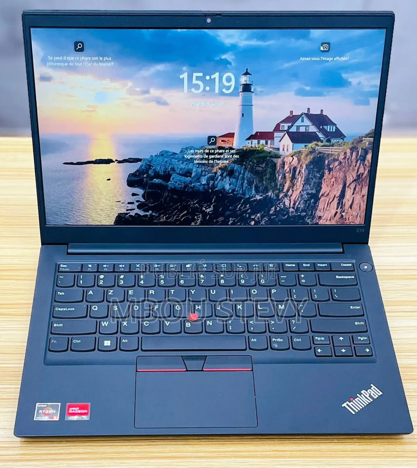 Ordinateur portable Lenovo Thinkpad L14 16GB AMD Ryzen 5 SSD 256GB
