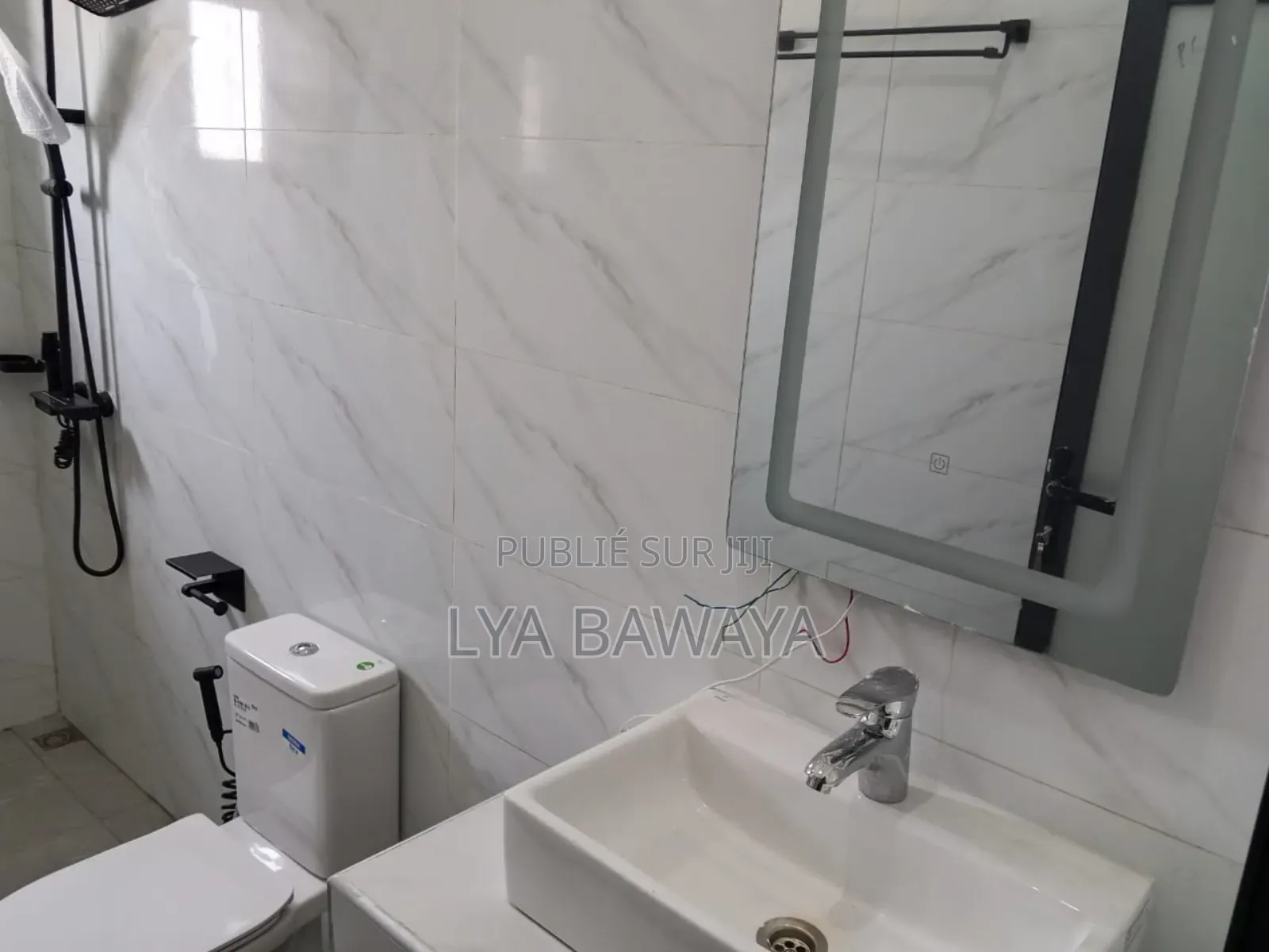 2chbre Appartement-terrasse dans Aps Immo :, Moungali à Louer