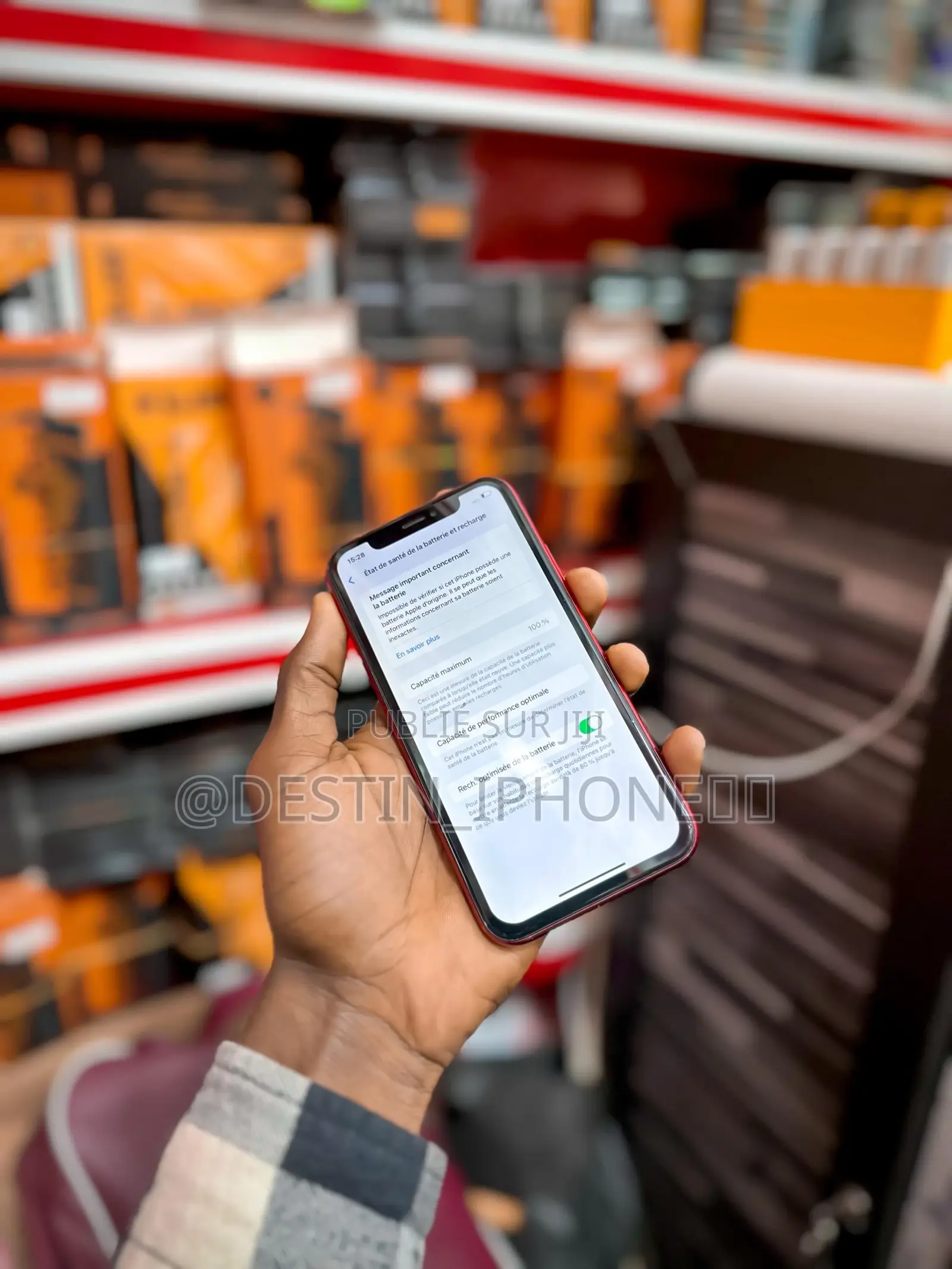 Apple iPhone XR 64 GB Noir