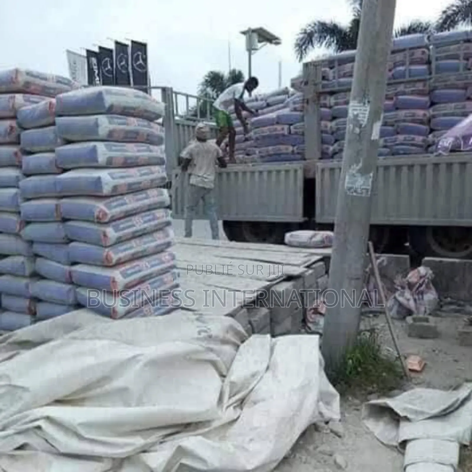 Vente De Ciment Dangote en Gros Par Tonne