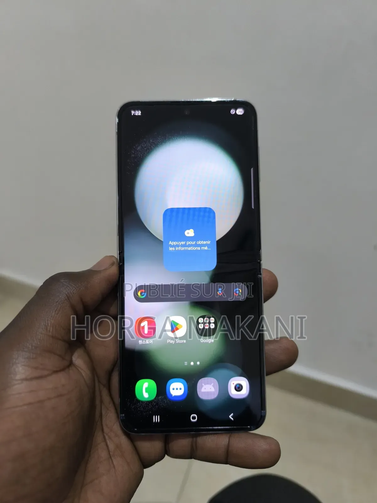 Nouveau Samsung Galaxy Z Flip 5 256 GB Noir