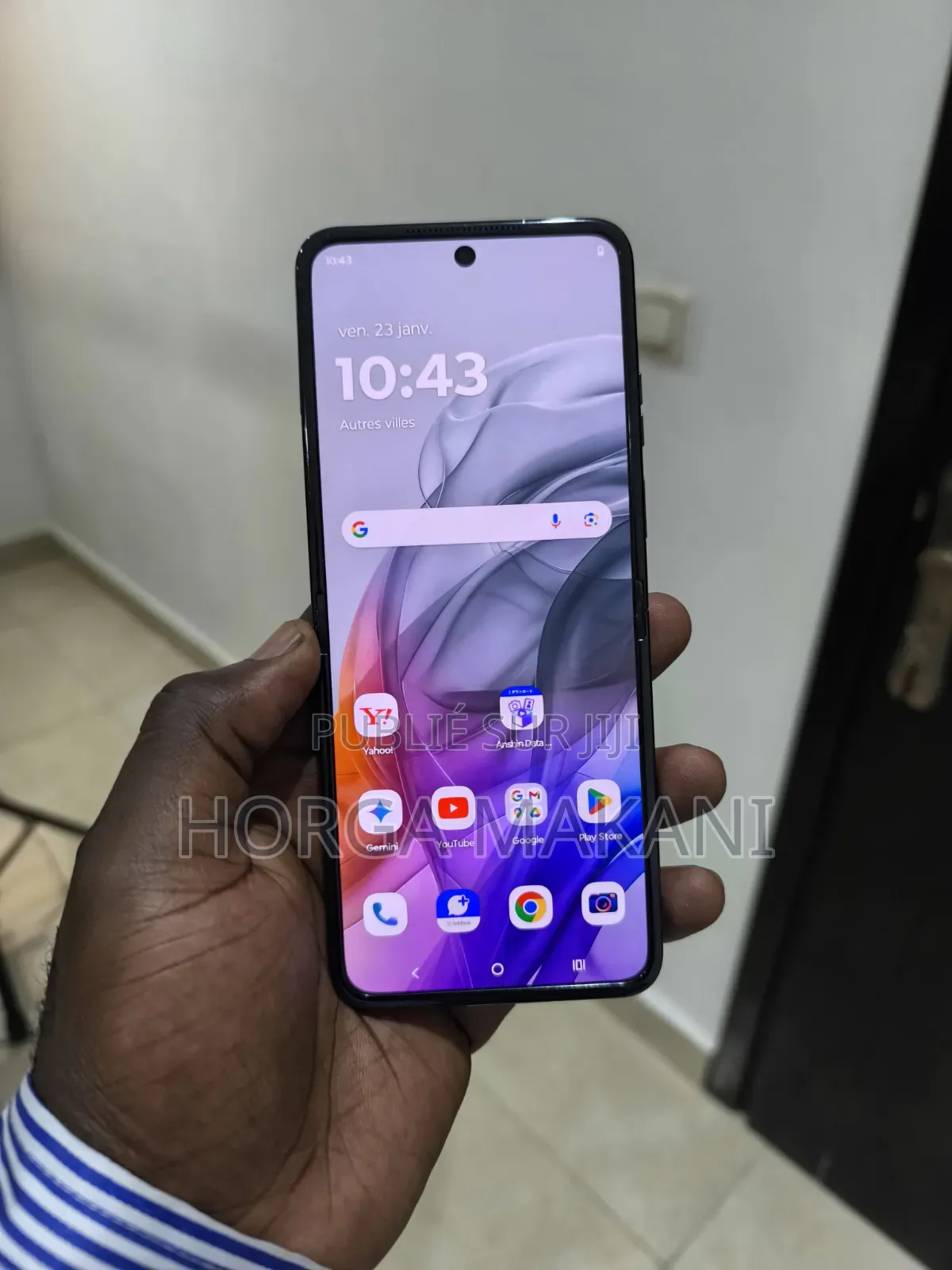 Nouveau Motorola Razr 50 256 GB Doré