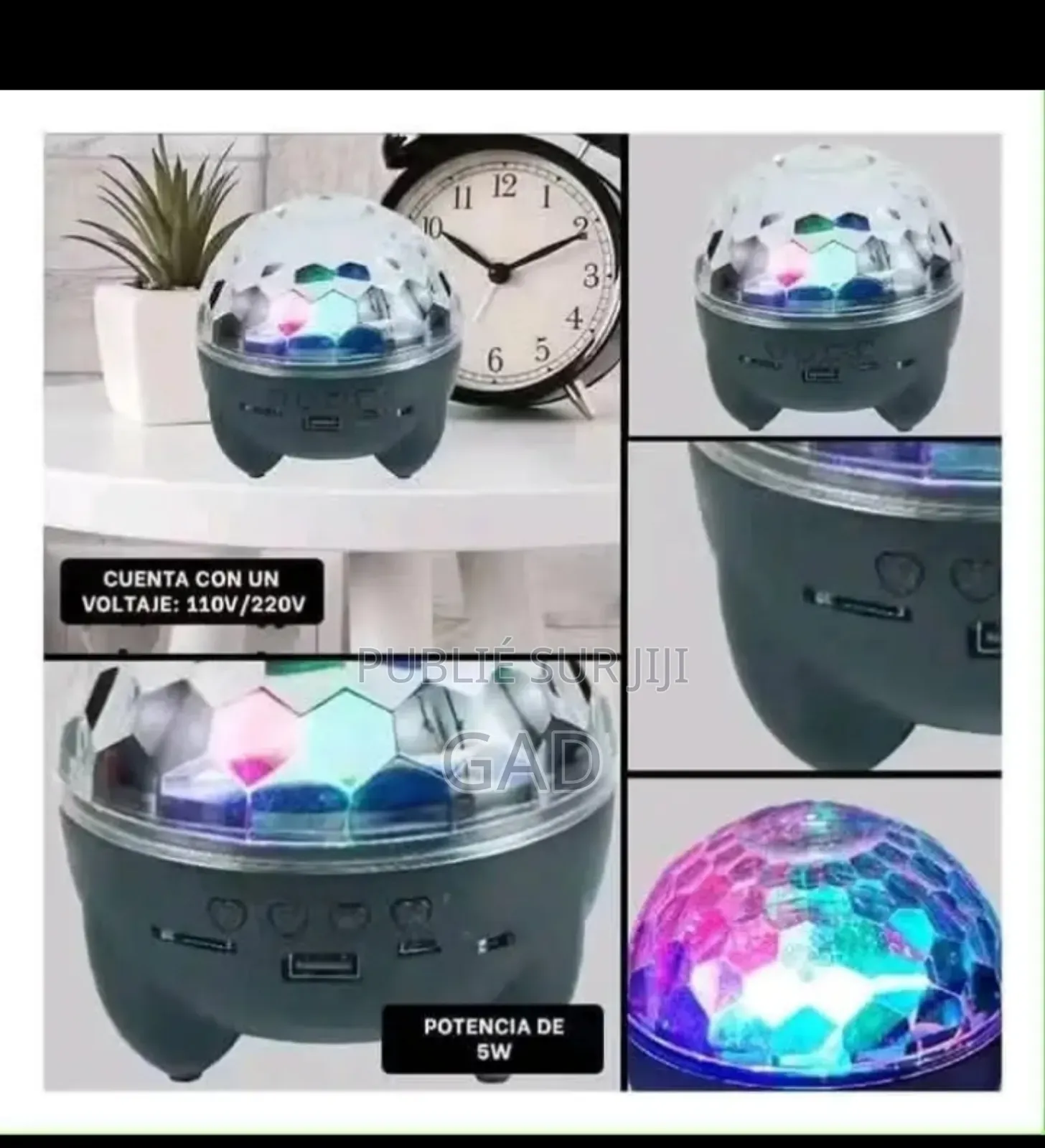 Boule Lumineuse Rechargeablechargeable