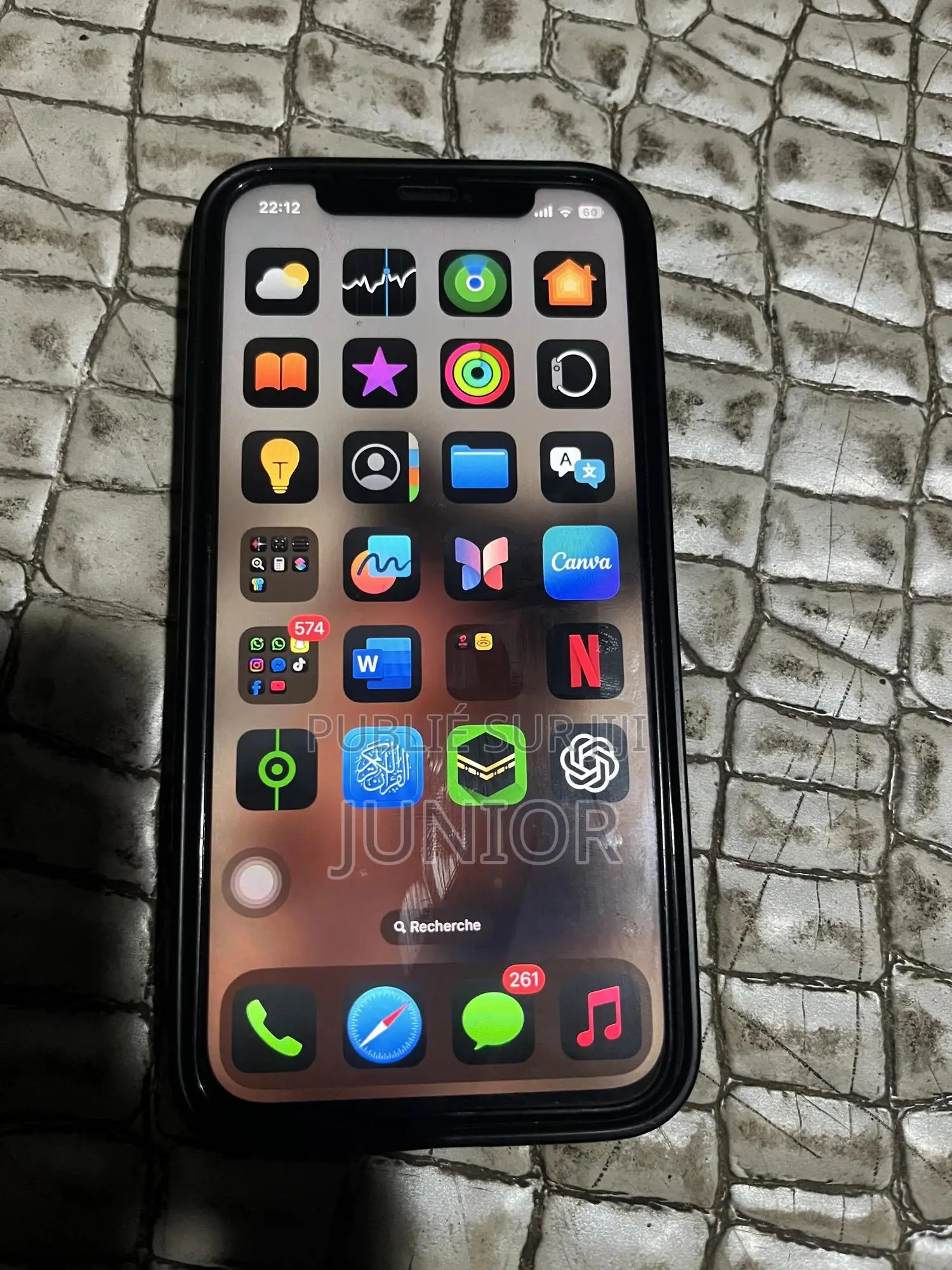 Apple iPhone 12 128 GB Bleu