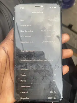 Apple iPhone 11 Pro Max 256 GB Gris