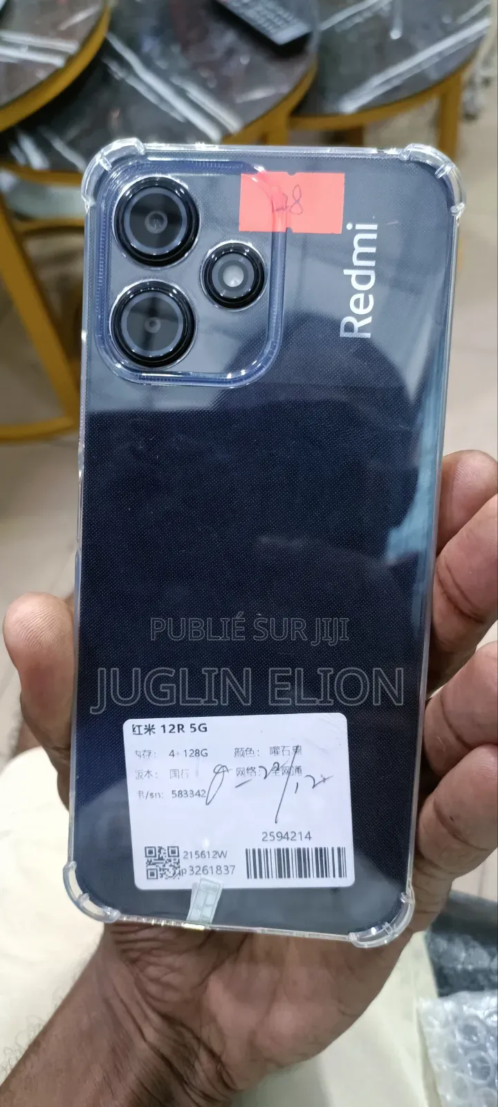 Nouveau Xiaomi Redmi 12C 128 GB Noir