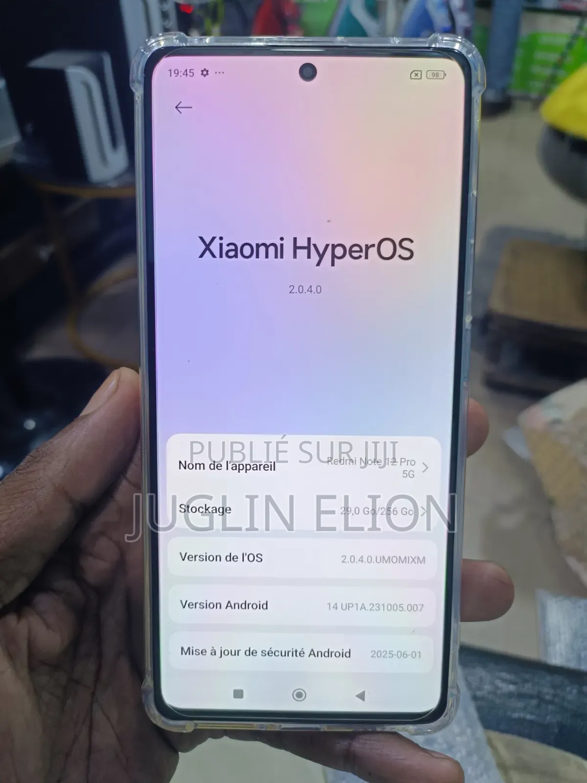 Nouveau Xiaomi Redmi Note 12T Pro 256 GB Bleu