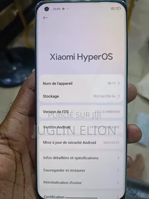 Nouveau Xiaomi Mi 11 256 GB Bleu
