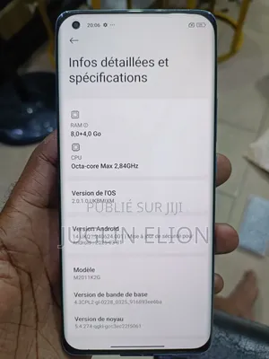 Nouveau Xiaomi Mi 11 256 GB Bleu