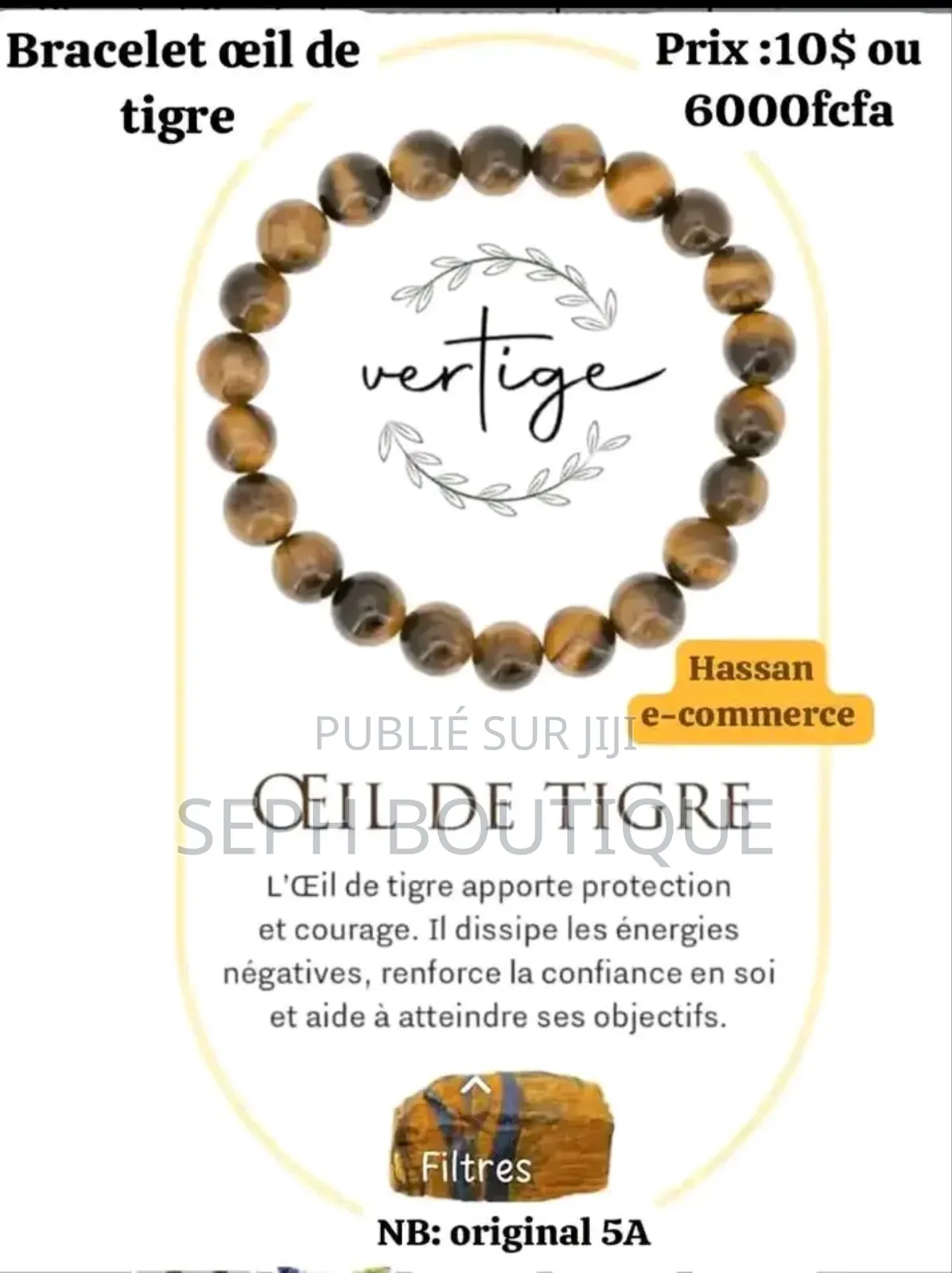 Bracelet Oeil De Tigre