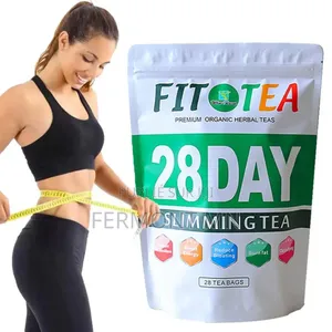 Thé Fit Tea 28 Jours, Votre Plat Nettoyage Perte De Poids 28 Sachets