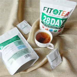 Thé Fit Tea 28 Jours, Votre Plat Nettoyage Perte De Poids 28 Sachets