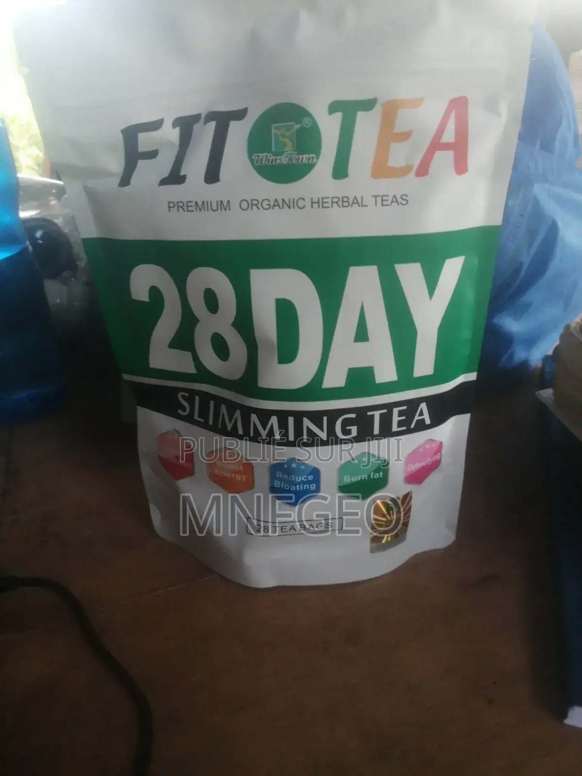 Thé Fit Tea 28 Jours, Votre Plat Nettoyage Perte De Poids 28 Sachets