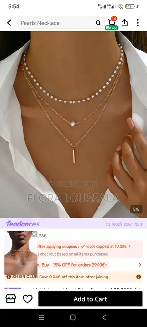 Bijoux en Acier Inoxydable.De Tres Bonne.Qualite