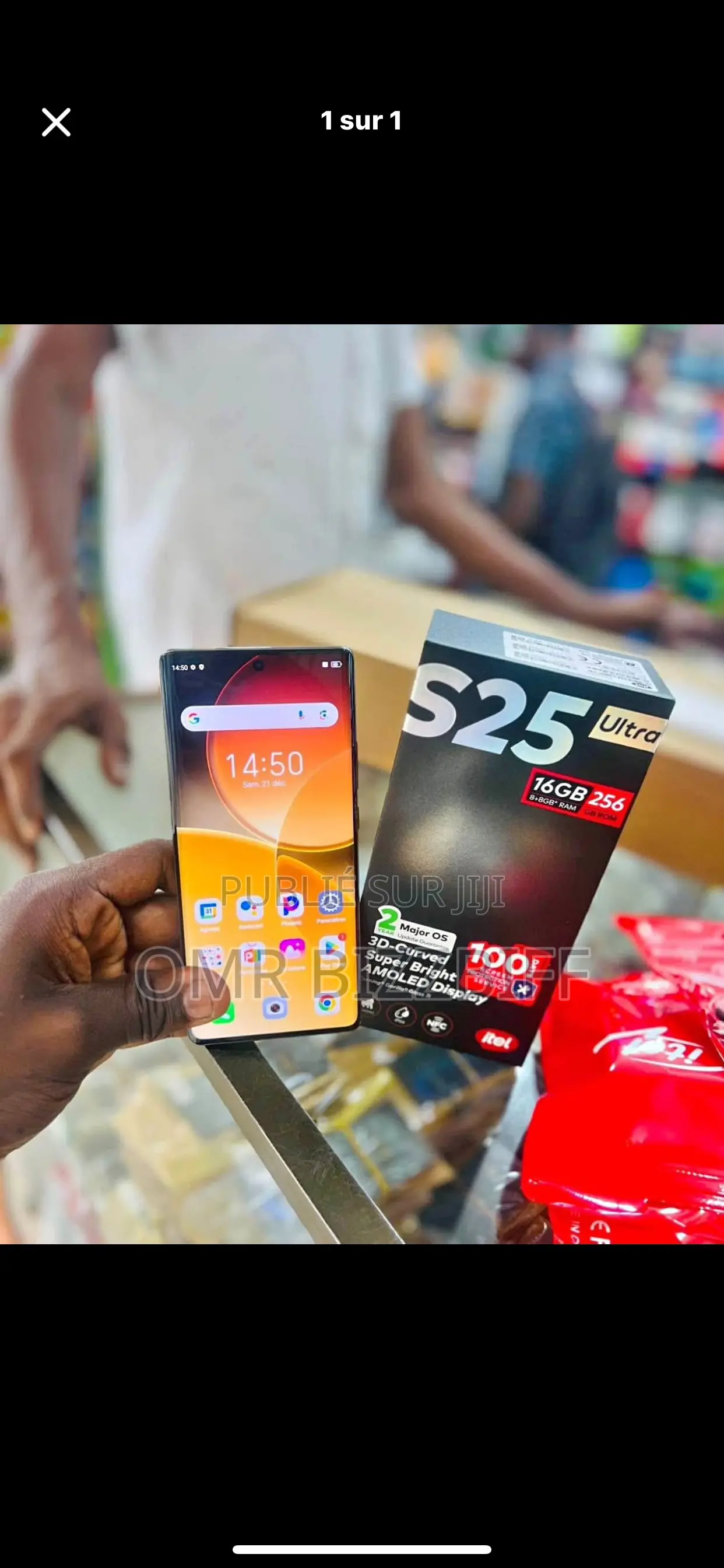 Nouveau Itel S26 Ultra 256 GB Bleu