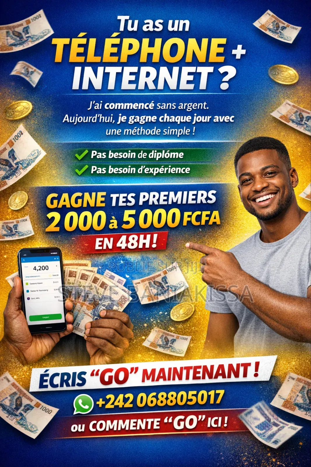 Smartphones+ Connexion