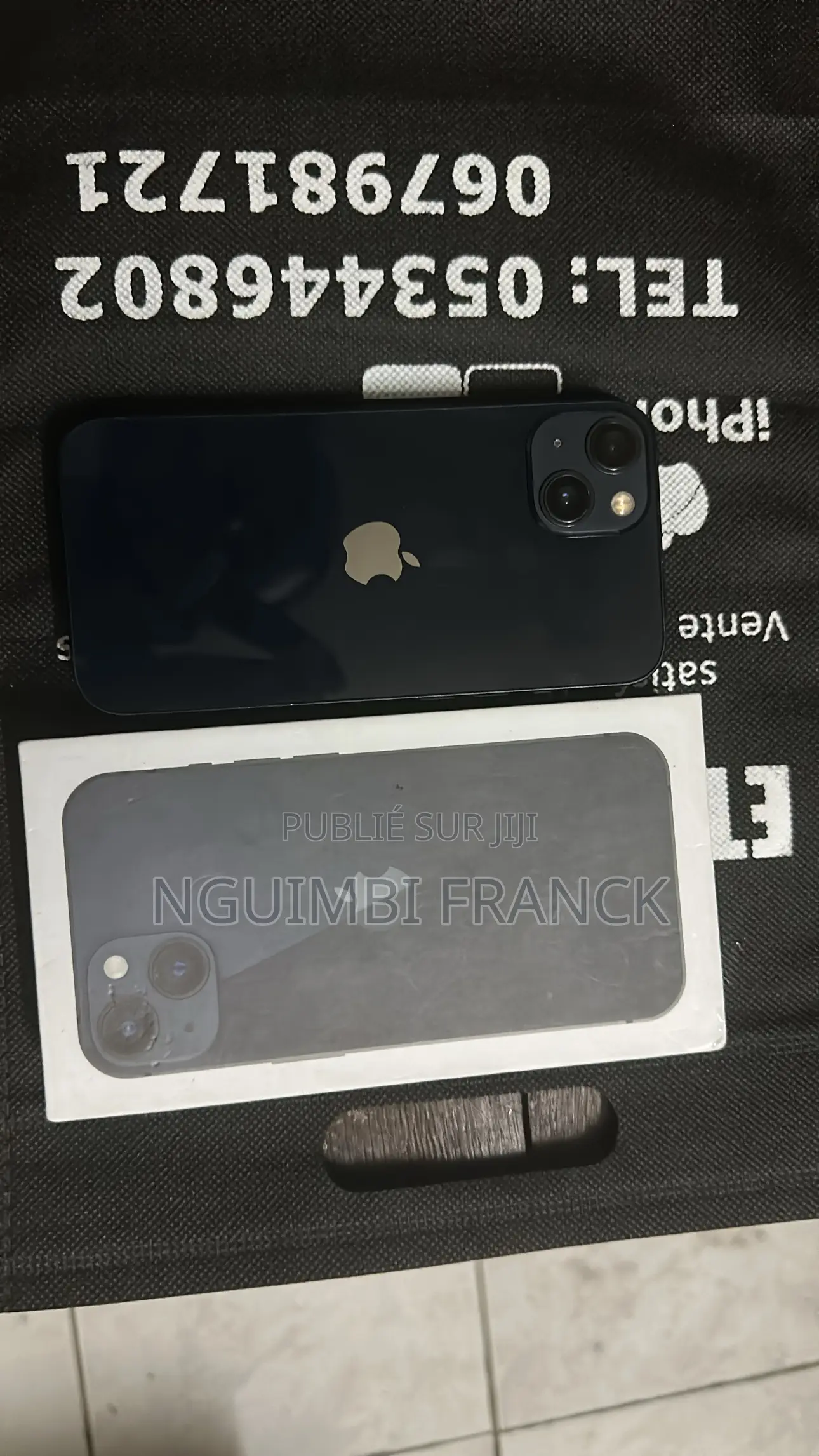 Nouveau Apple iPhone 13 256 GB Noir