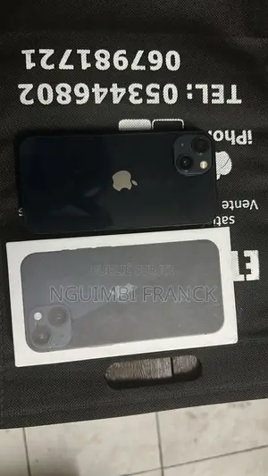 Nouveau Apple iPhone 13 256 GB Noir