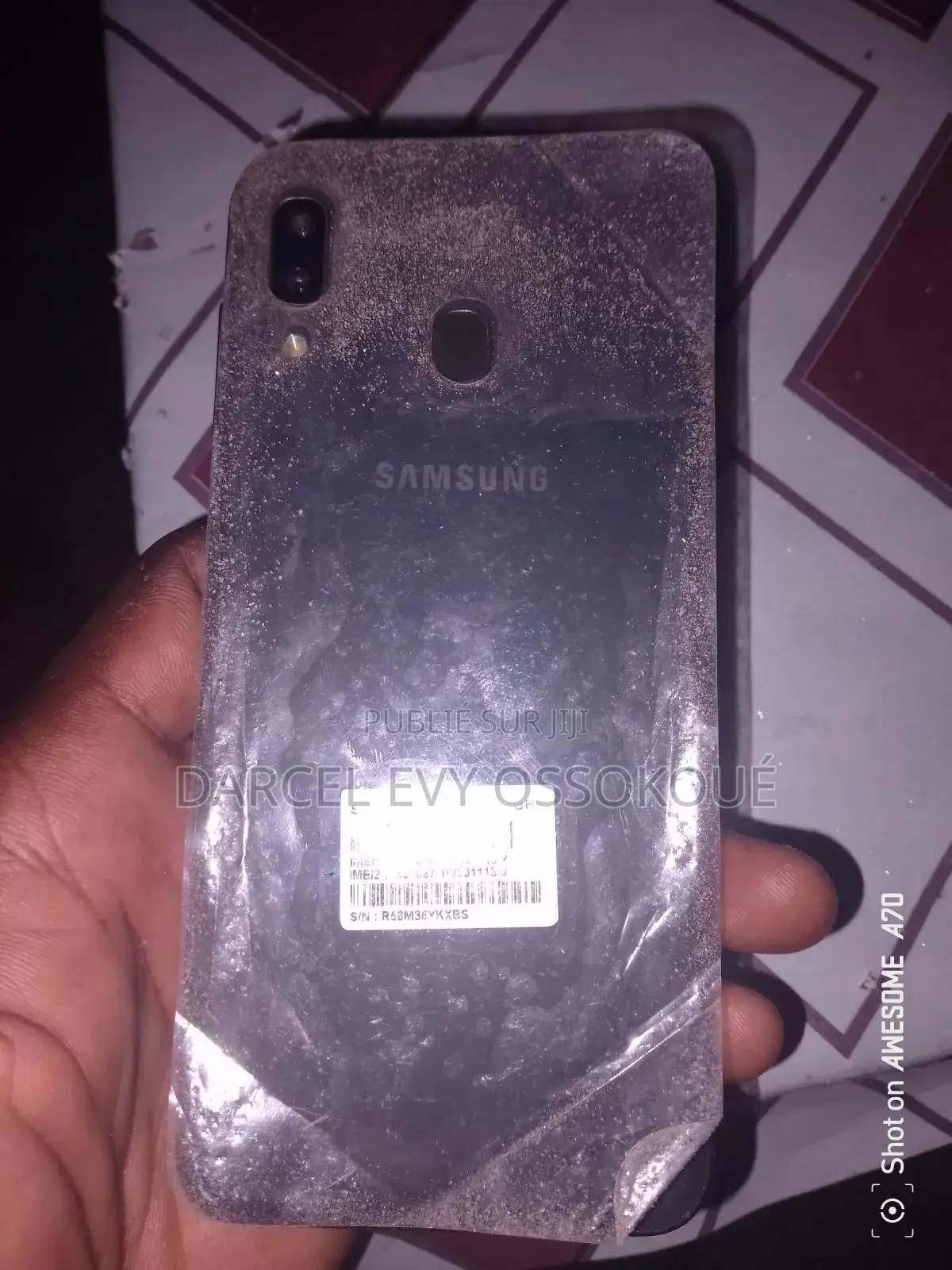 Samsung Galaxy A20 64 GB Noir