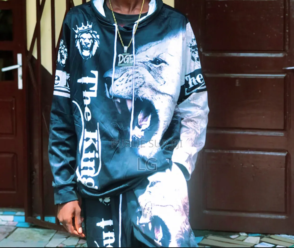 Complet Noire Wolf Unisexe