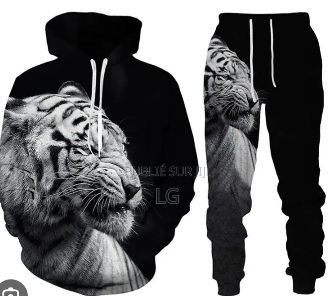 Complet Noire Wolf Unisexe