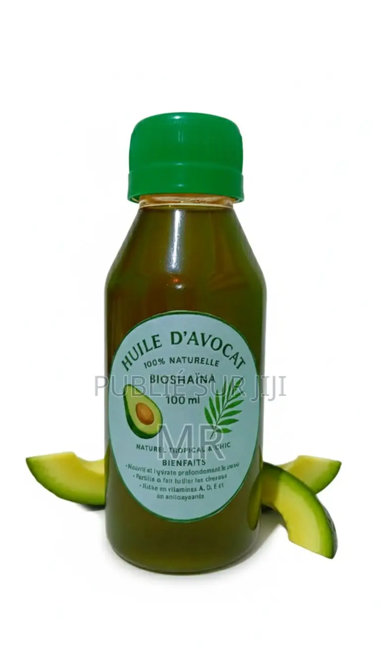 Huile d'Avocat Bioshaïna 100% Naturel
