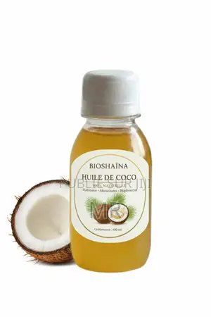 Huile De Noix De Coco Bioshaïna 100% Naturel
