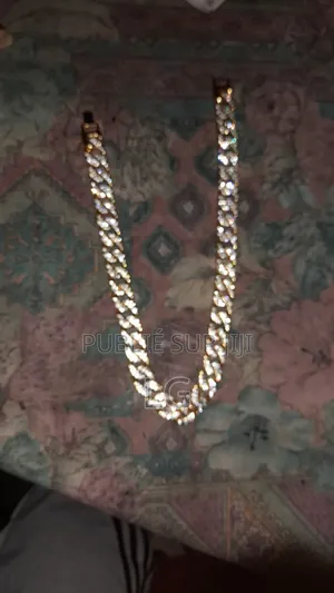 Collier Full Ice Doré