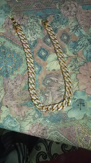 Collier Full Ice Doré