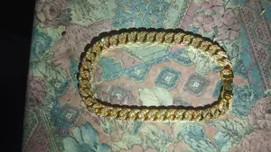 Collier Full Ice Doré