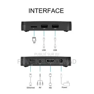 Boîtier Tv Z6 Haute Vitesse Puce Allwinner 2 Go 8