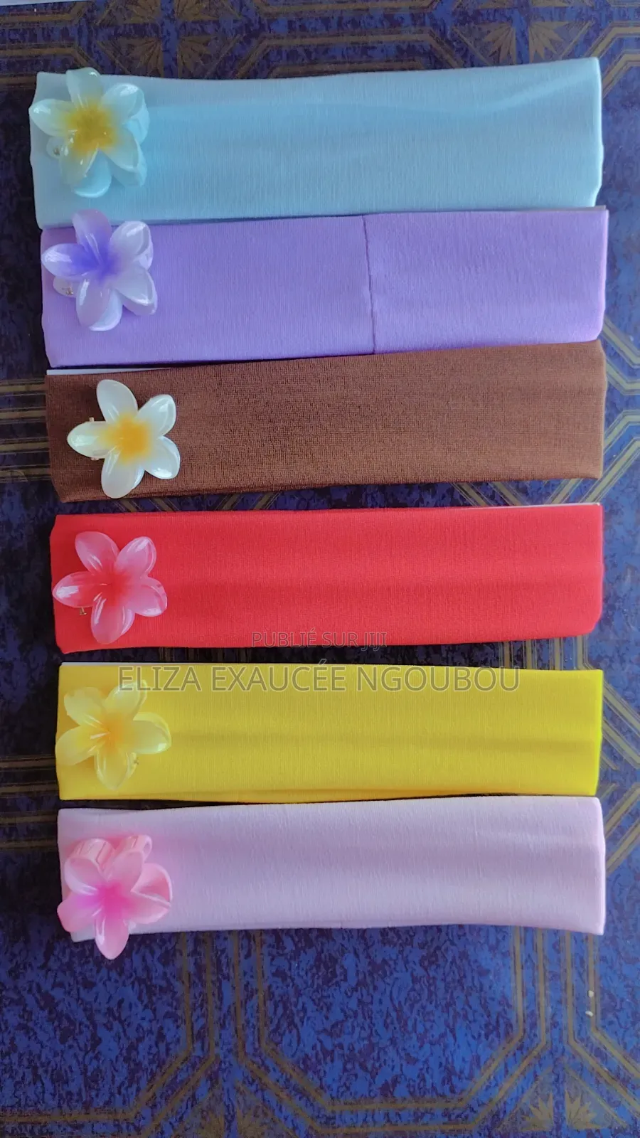 Bandeaux Ensemble Avec Barrette